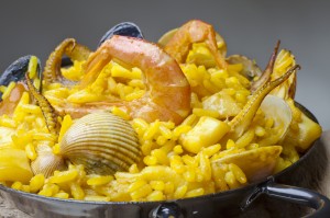 seafood paella