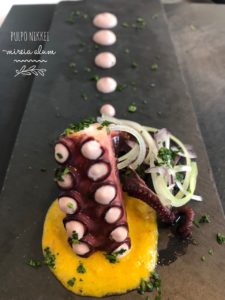 octopus in nikkei style