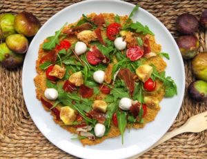 healthy quinoa pizza