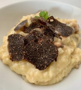 Mushroom and black truffle risotto